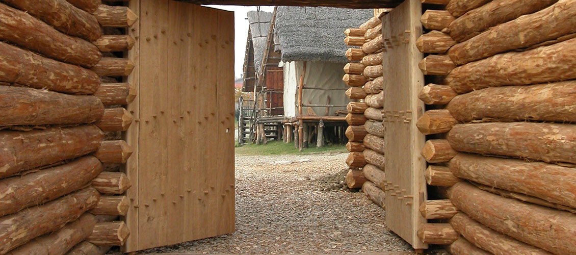 The reconstruction of the entrance